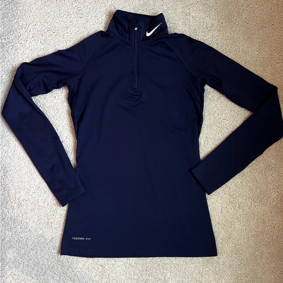 Nike Tops - Nike Pro Therma-FIT Quarter Zip Women’s Small Long Sleeve